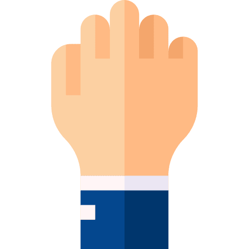 Fist raise hand hands and gestures punch icon Fist raise hand hands and gestures punch icon