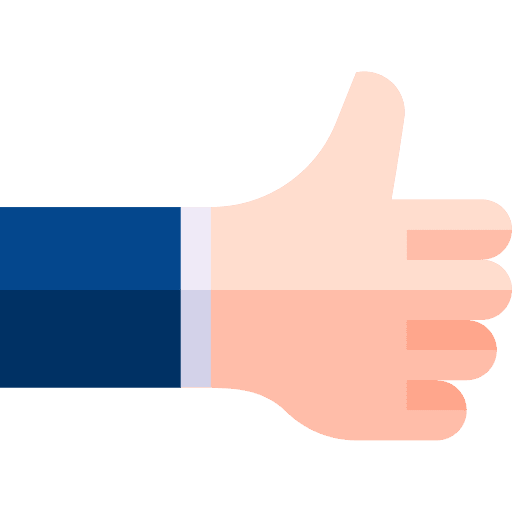Thumbs up like acknowledge hands and gestures icon Thumbs up like acknowledge hands and gestures icon