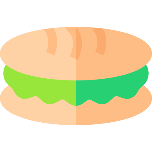 Pambazo gastronomy bread nutrition icon