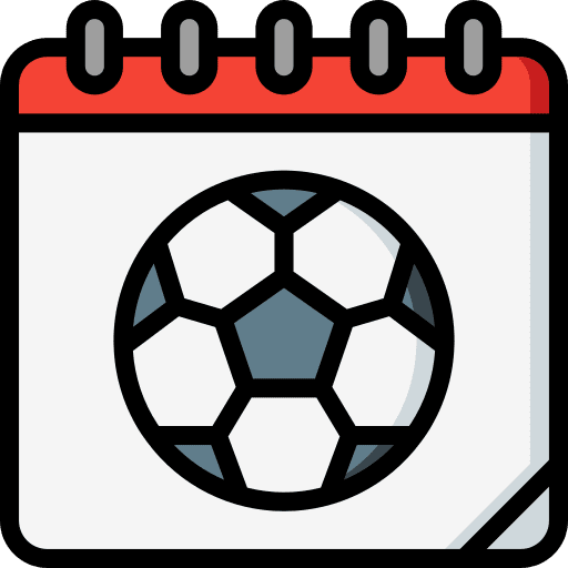 Calendar schedule match date icon