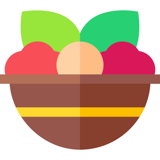 Salad vegetables salad healthy food icon