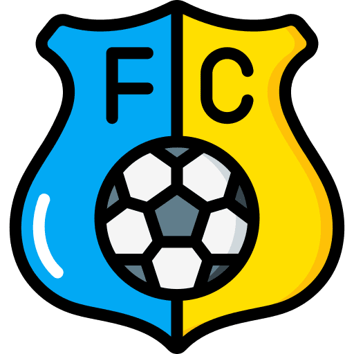 Football club soccer ball football badge icon Football club soccer ball football badge icon