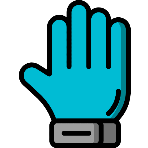 Gloves protection sports and competition sport equipment icon Gloves protection sports and competition sport equipment icon
