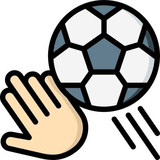 Goalie soccer ball sports and competition icon Goalie soccer ball sports and competition icon