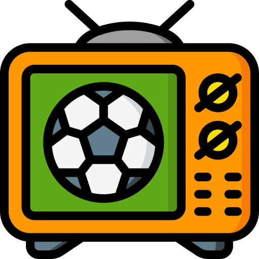 Television television soccer match icon Television television soccer match icon