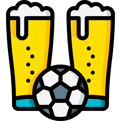 Beers football beers soccer ball icon Beers football beers soccer ball icon