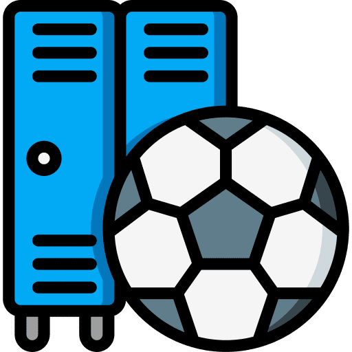 Locker ball changing room storage icon Locker ball changing room storage icon