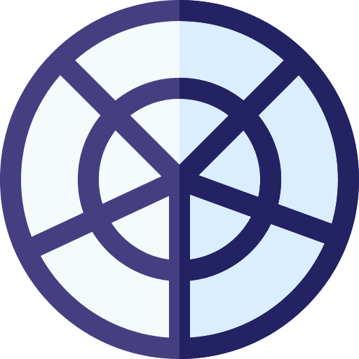 Grid ui circular edit tools icon Grid ui circular edit tools icon