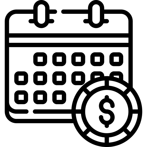 Salary salary organization dollar coin icon