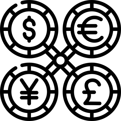 Exchange money exchange cash icon Exchange money exchange cash icon