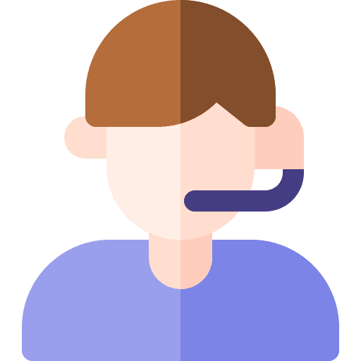 Help desk communications contact center technical support icon