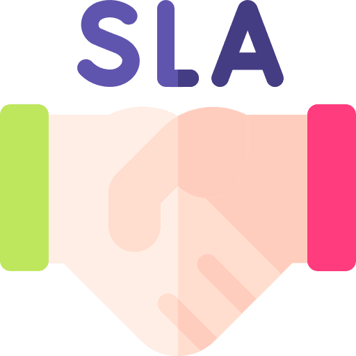 Sla busines deal business and finance icon