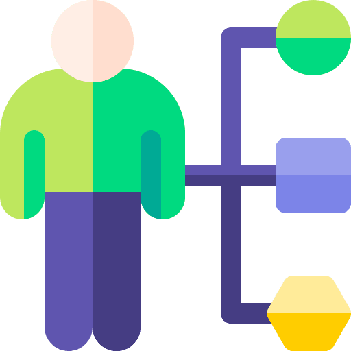 Assortment flexibility leadership management icon