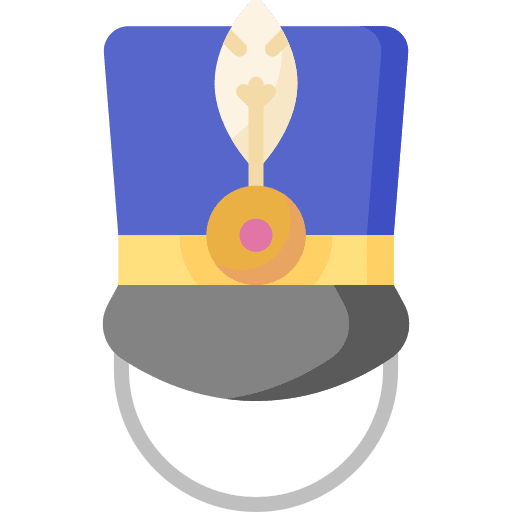 Hat hat marching festival icon Hat hat marching festival icon