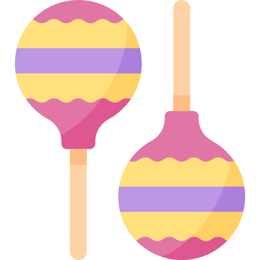 Maracas folklore musical instrument music and multimedia icon Maracas folklore musical instrument music and multimedia icon