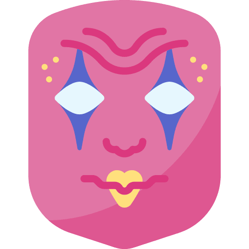 Mask carnival mask holiday icon Mask carnival mask holiday icon