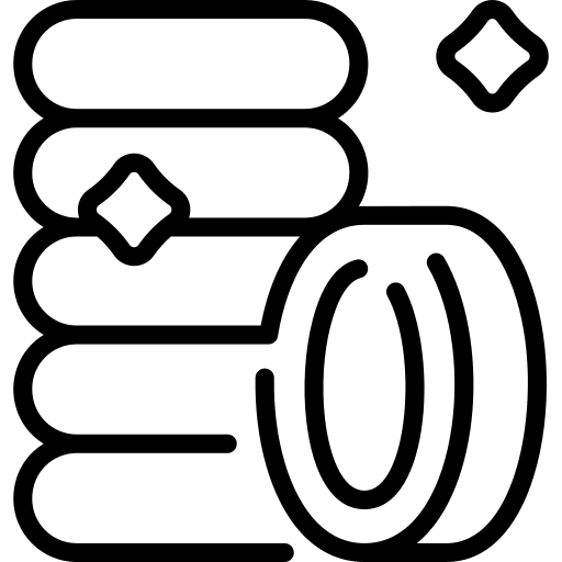 Coins currency cash money icon