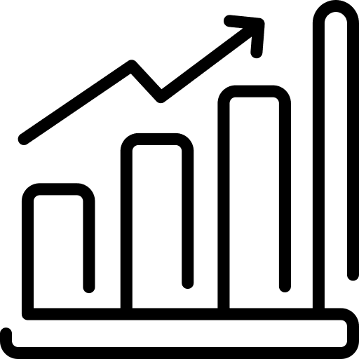 Graphic graphic statistics graph icon