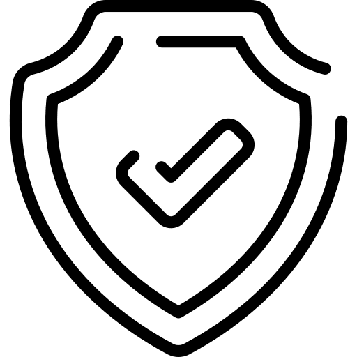 Shield safe security shield icon