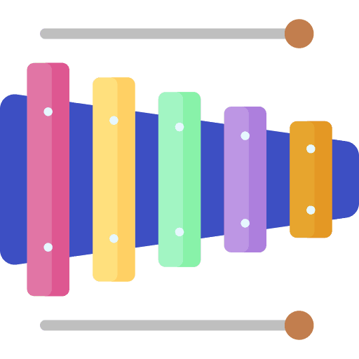 Xylophone percussion instrument musical instrument xylophone icon Xylophone percussion instrument musical instrument xylophone icon