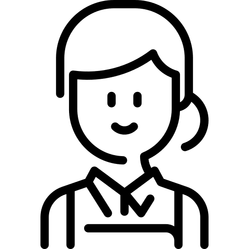 Cashier cashier occupation caucasian icon