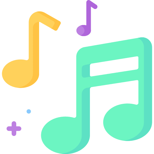 Note enable sound music player music note icon