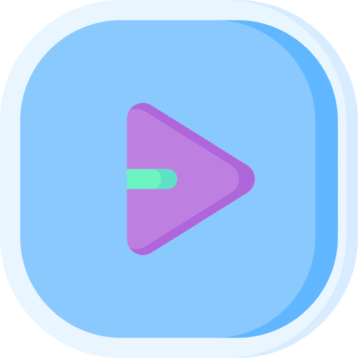 Play ui music and multimedia interface icon