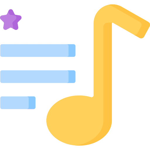 Playlist ui musical note song icon Playlist ui musical note song icon