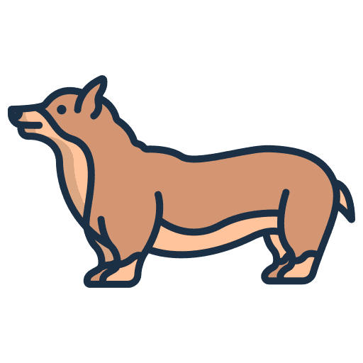 Corgi dog mammal corgi icon