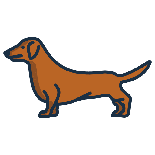 Dachshund animals breed mammal icon