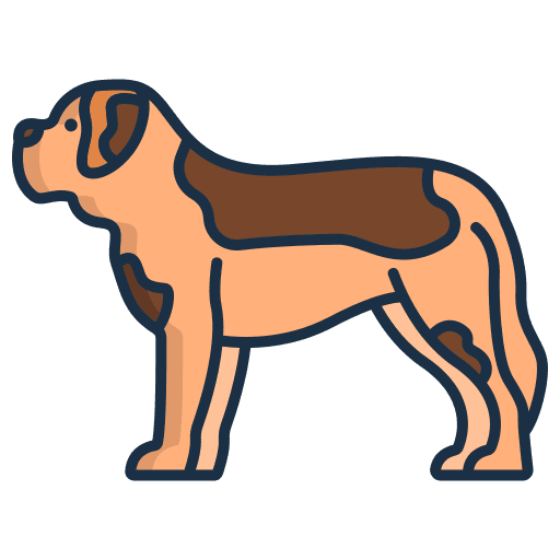 Saint bernard breed pet saint bernard icon Saint bernard breed pet saint bernard icon