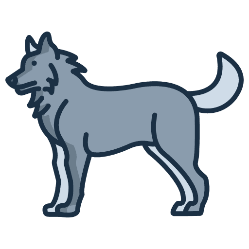 Siberian husky breed dog animals icon Siberian husky breed dog animals icon