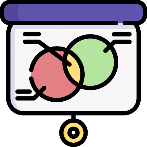 Presentation circles business presentation icon Presentation circles business presentation icon