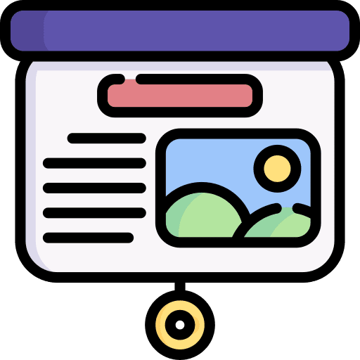 Presentation presentation business and finance class icon Presentation presentation business and finance class icon