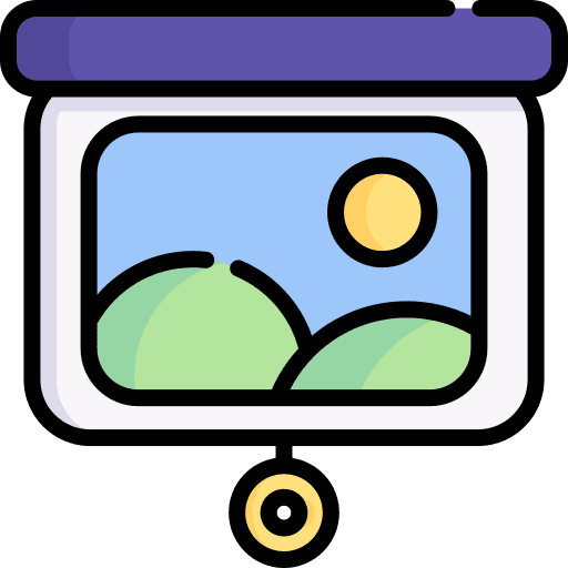 Presentation business and finance presentation class icon Presentation business and finance presentation class icon