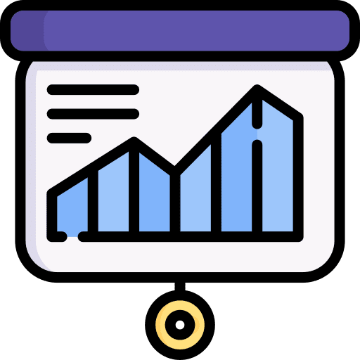 Presentation improve presentation business and finance icon Presentation improve presentation business and finance icon