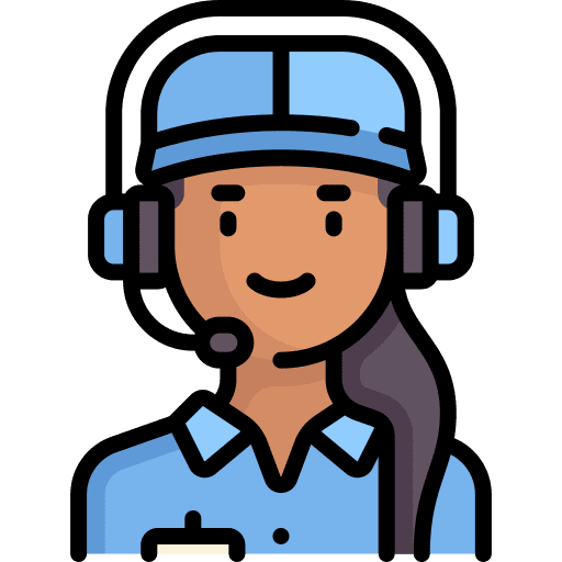 Call center agent caucasian cap headphones icon Call center agent caucasian cap headphones icon