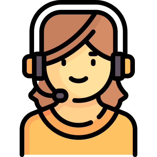 Call center agent help desk woman professions and jobs icon Call center agent help desk woman professions and jobs icon