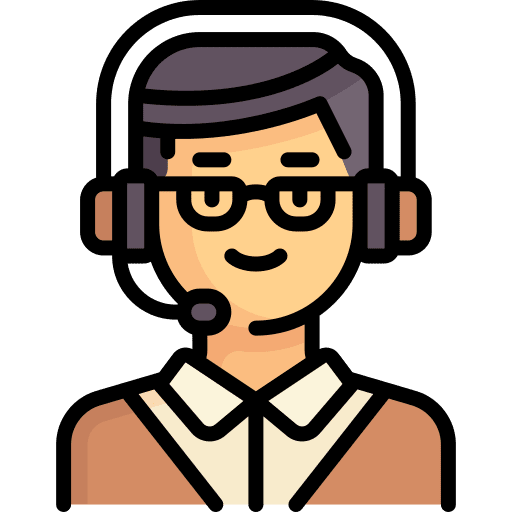 Call center agent man professions and jobs technical support icon Call center agent man professions and jobs technical support icon