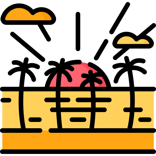 Sunset nature weather sunset icon Sunset nature weather sunset icon