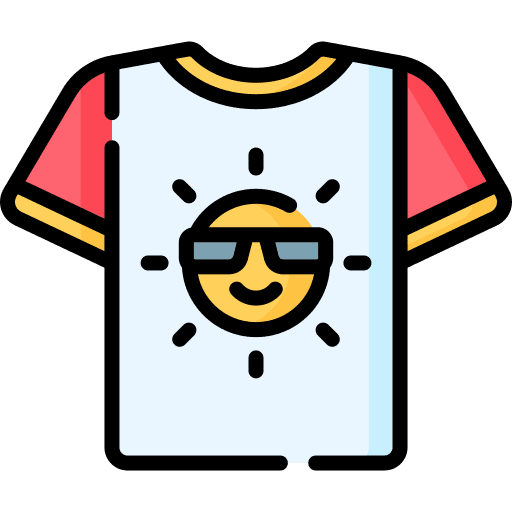 Tshirt clothing summer fashion icon