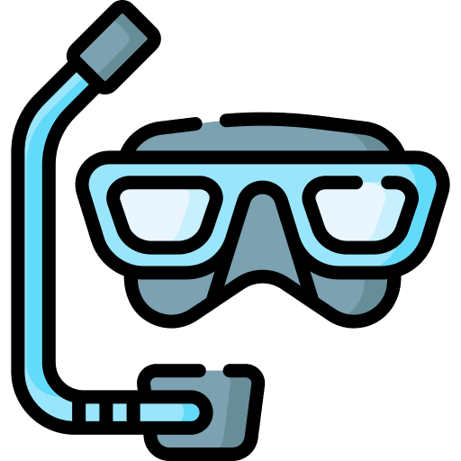Diving goggles sport equipment sports and competition snorkeling icon Diving goggles sport equipment sports and competition snorkeling icon