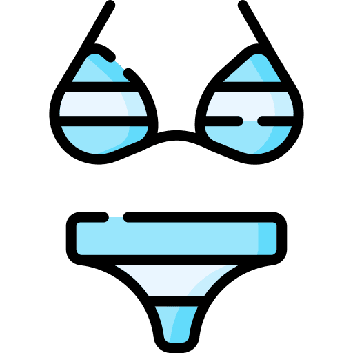 Bikini summer beach bikini icon Bikini summer beach bikini icon