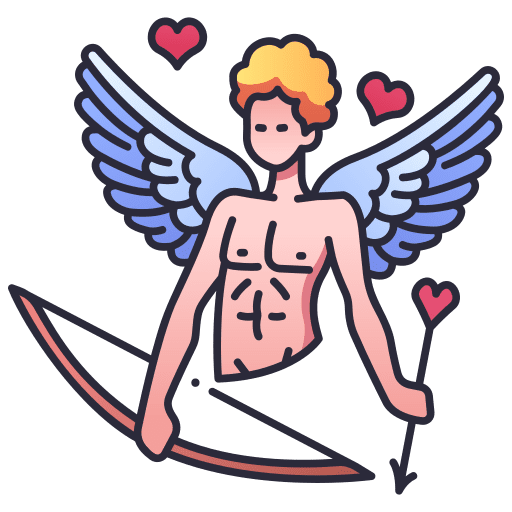 Eros mythology eros heart icon Eros mythology eros heart icon
