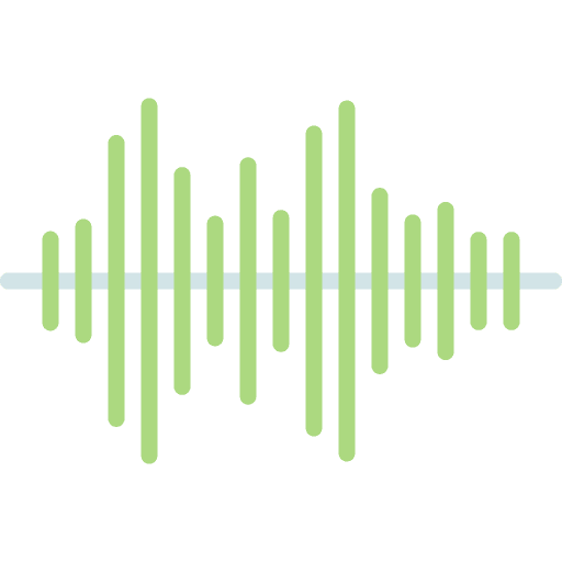 Sound waves song sound waves audio icon