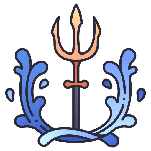 Trident water trident ocean icon Trident water trident ocean icon