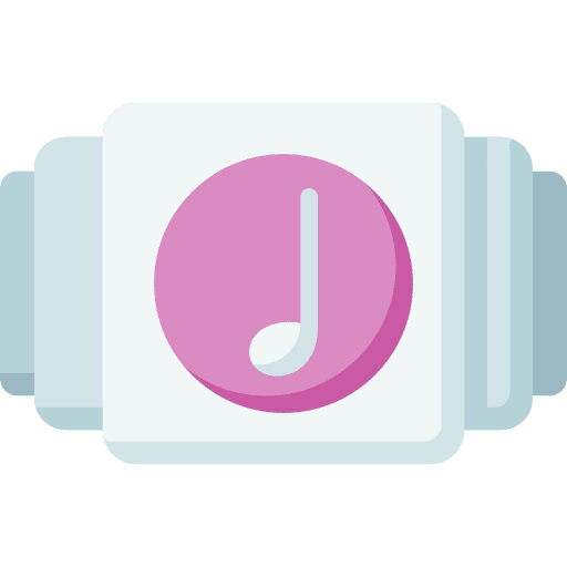 Library ui library music and multimedia icon Library ui library music and multimedia icon