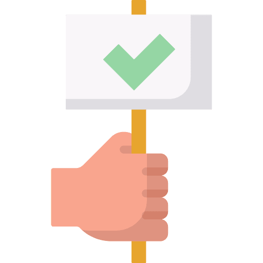 Good good check marketing icon Good good check marketing icon
