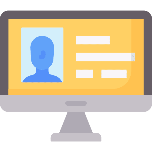 Profile user social network profile picture icon