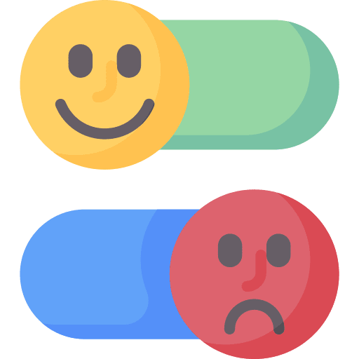 Review bar seo and web sad icon Review bar seo and web sad icon